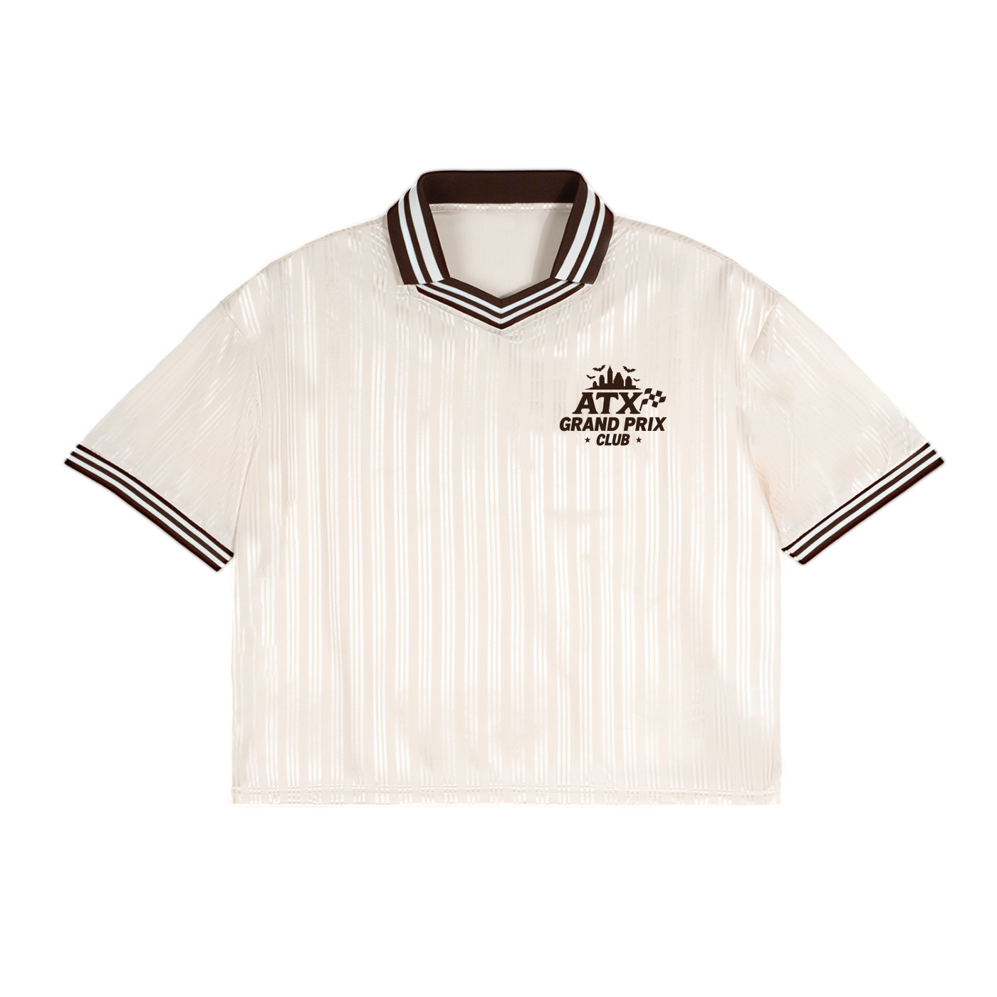 The Classic Boxy Polo in Ivory